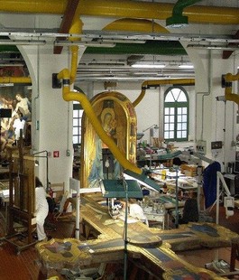 Visita ai Laboratori di restauro dell'Opificio delle Pietre Dure alla Fortezza da Basso